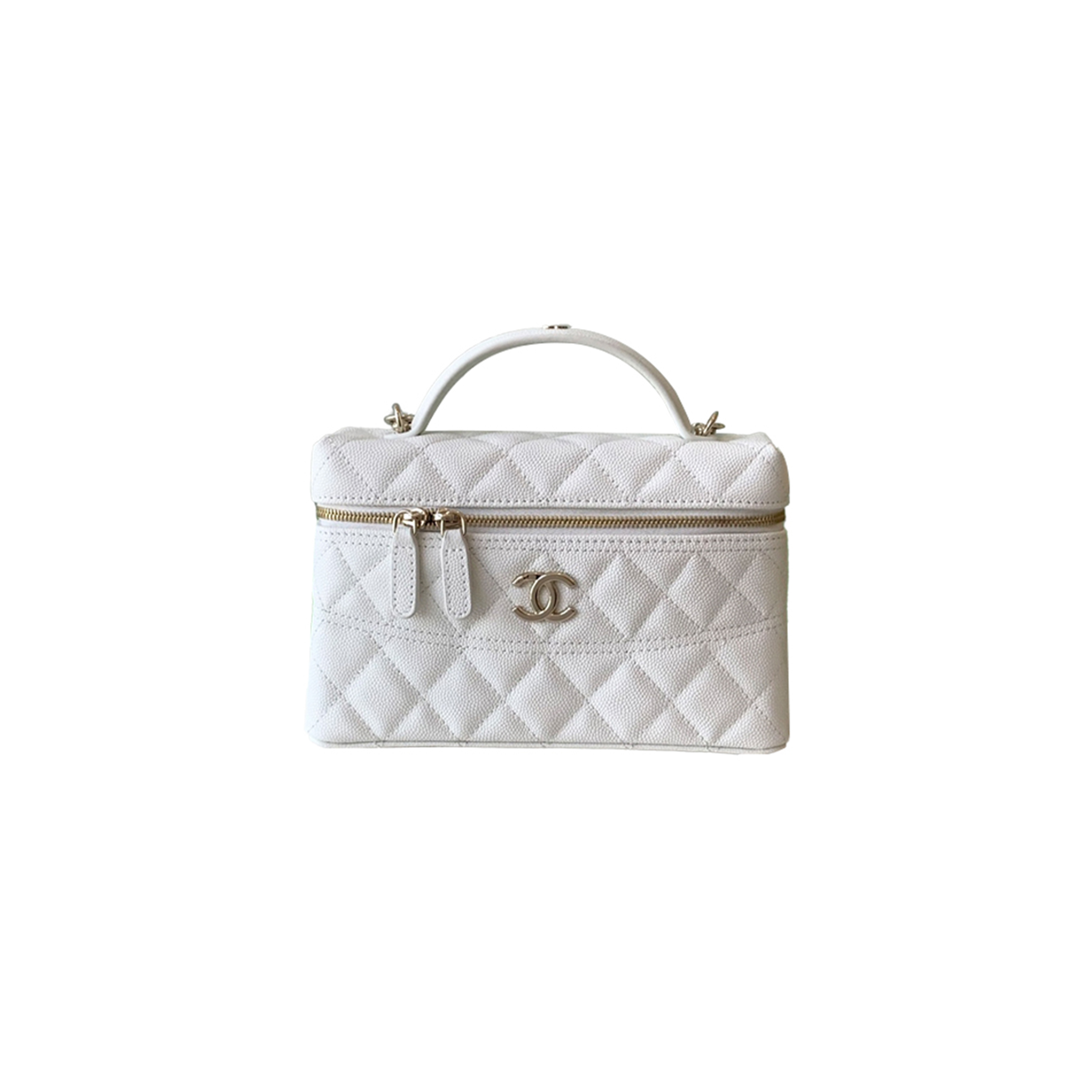 CHANEL 25C LUNCH BOX BAG CHAIN CLUTCH BAG AP4407 (19.5*17*5cm)